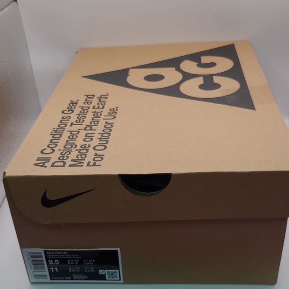 NEW Nike ACG Rufus Casual Slip-On Shoes - Limestone/Black Size Men's 9.5 Wmns 11 - Picture 10 of 11